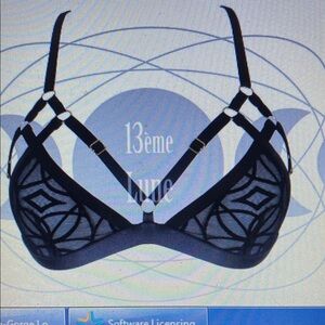 NWOT 13eme Lune “Geometrie Sacree” triangle bra
